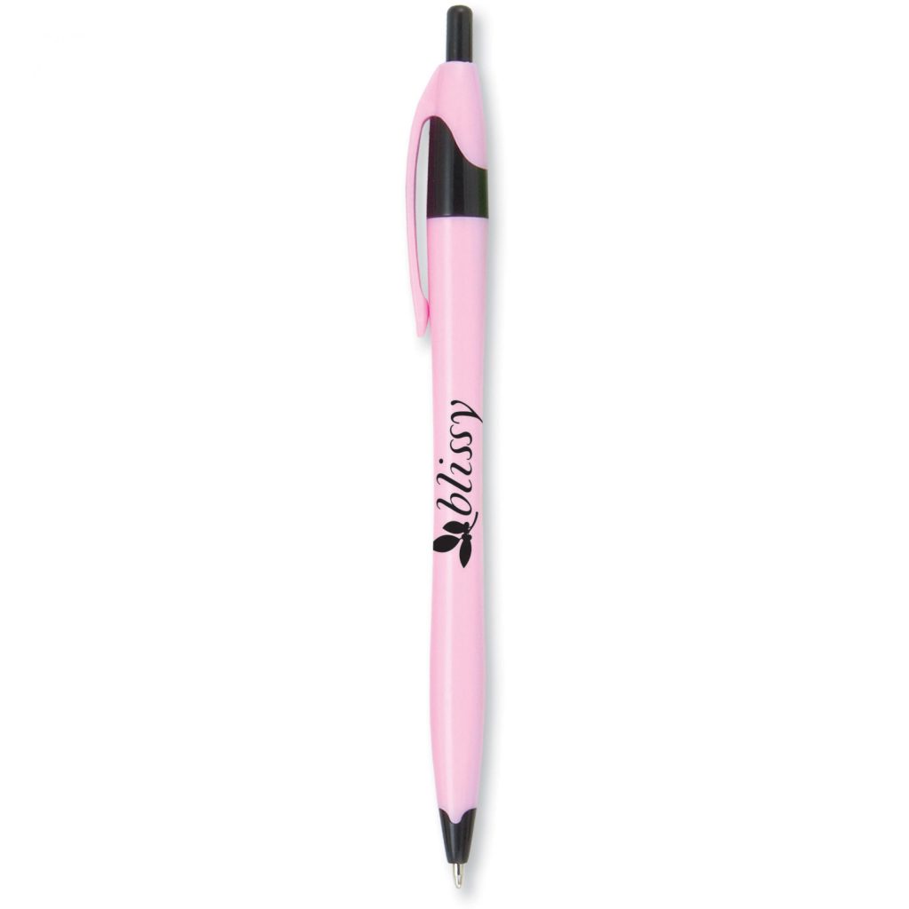 Promotional Stratus Bright Colors Pens - Promotional Pens Singapore - Gifts VV Free Shipping and Setup 客製 - Promotional Pens Singapore - Gifts VV Pink Stratus Bright Colors Pen