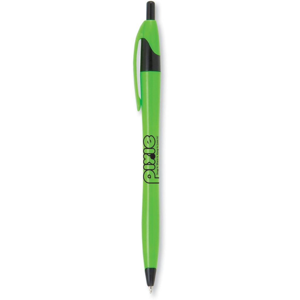 Promotional Stratus Bright Colors Pens - Promotional Pens Singapore - Gifts VV Free Shipping and Setup 客製 - Promotional Pens Singapore - Gifts VV Green Stratus Bright Colors Pen