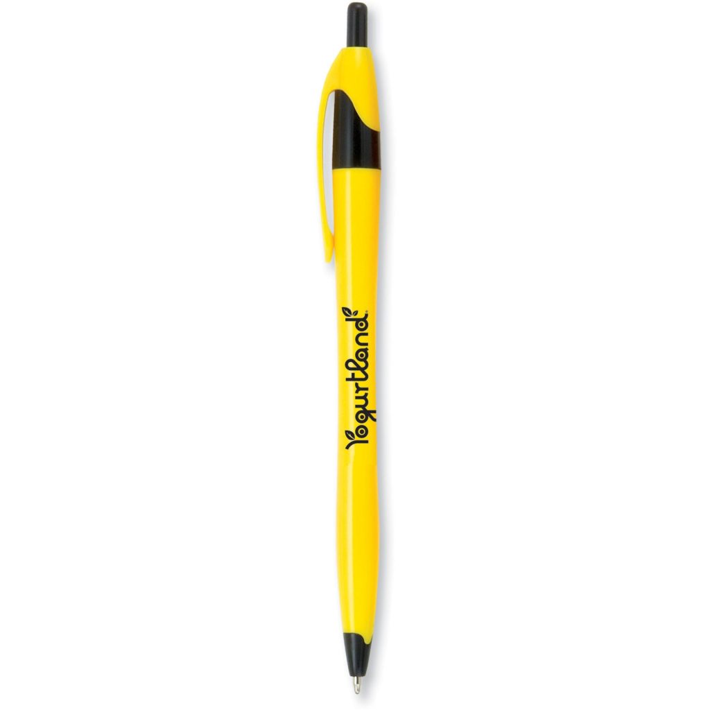 Promotional Stratus Bright Colors Pens - Promotional Pens Singapore - Gifts VV Free Shipping and Setup 客製 - Promotional Pens Singapore - Gifts VV Yellow Stratus Bright Colors Pen
