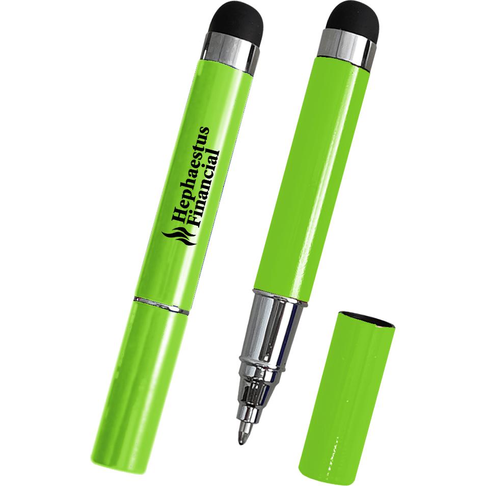 Promotional Stylish Mini Stylus Pens - Promotional Pens Singapore - Gifts VV Available in 7 amazing item colors 客製 - Promotional Pens Singapore - Gifts VV Green Stylish Mini Stylus Pen