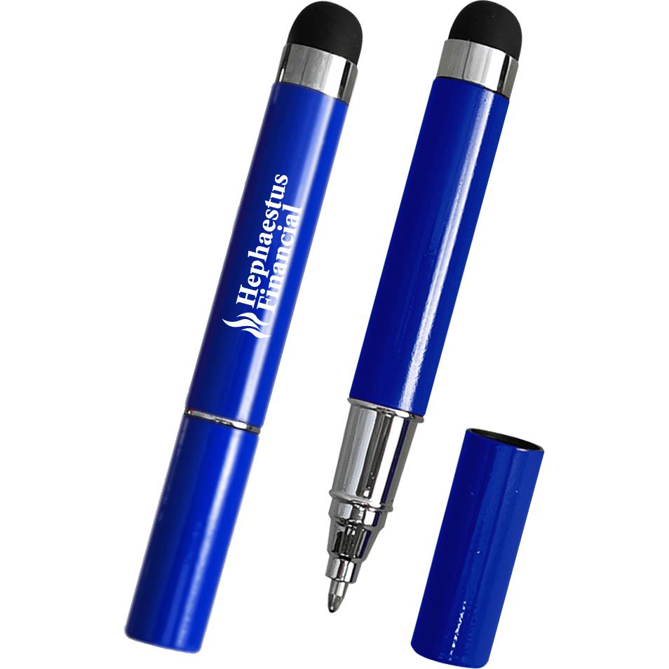 Promotional Stylish Mini Stylus Pens - Promotional Pens Singapore - Gifts VV Available in 7 amazing item colors 客製 - Promotional Pens Singapore - Gifts VV Blue Stylish Mini Stylus Pen