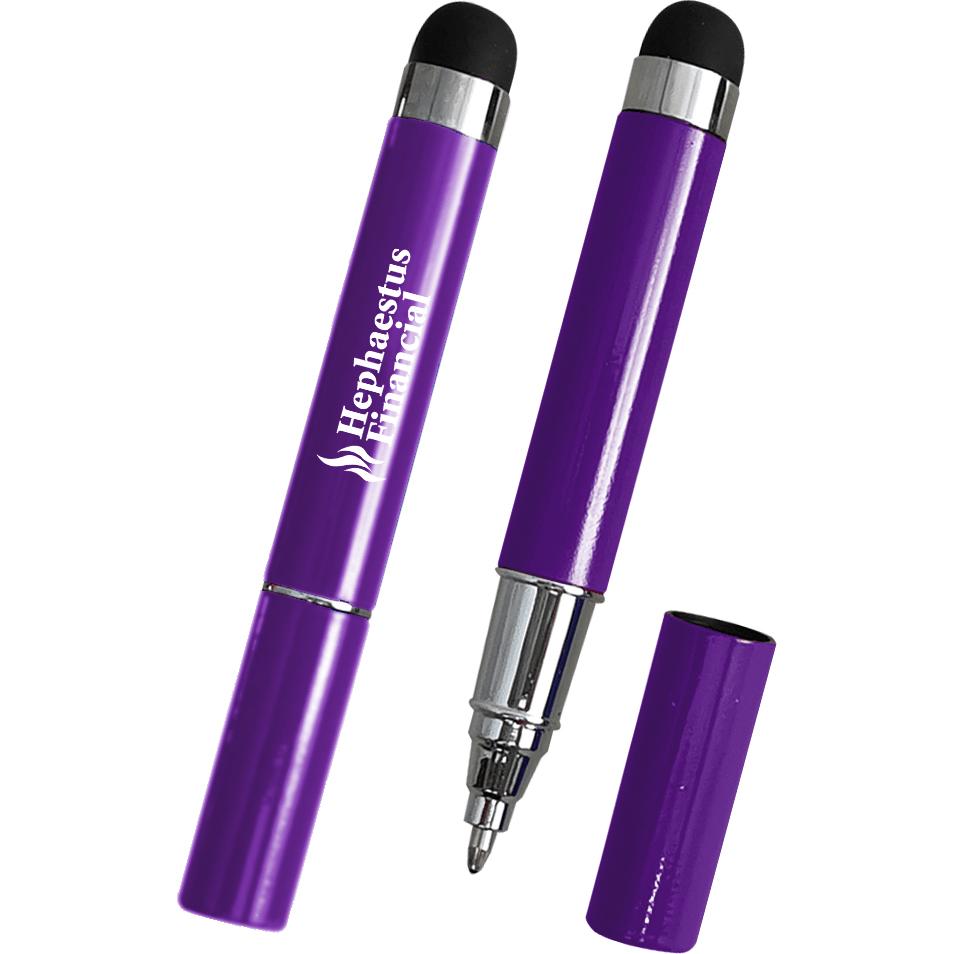 Promotional Stylish Mini Stylus Pens - Promotional Pens Singapore - Gifts VV Available in 7 amazing item colors 客製 - Promotional Pens Singapore - Gifts VV Purple Stylish Mini Stylus Pen