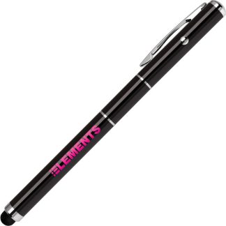 Glisten Black Stylus-380 Pen
