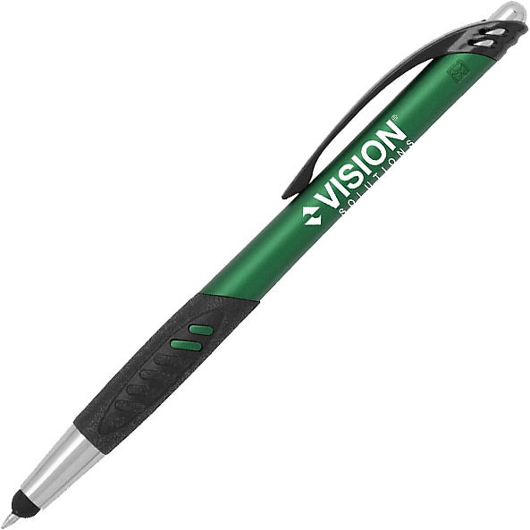 Green / Black Stylus Avante Click Pen
