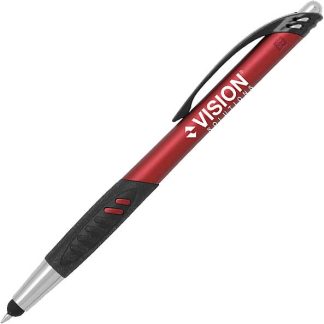 Red / Black Stylus Avante Click Pen