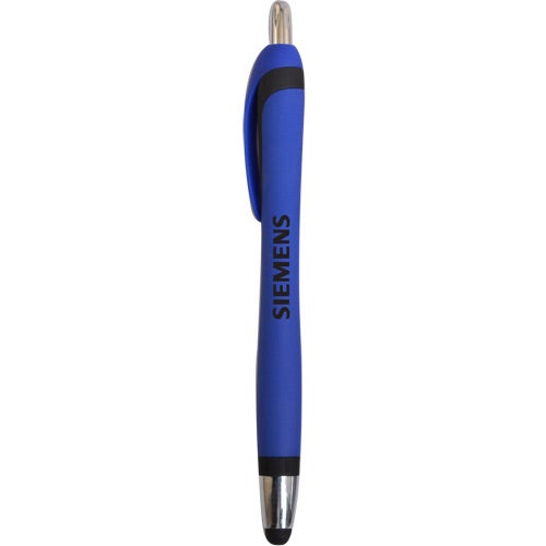 Marketing Soft Comfort Feel Stylus Pens - Promotional Pens Singapore - Gifts VV Available in 5 awesome item colors 客製 - Promotional Pens Singapore - Gifts VV Blue Soft Comfort Feel Stylus Pen