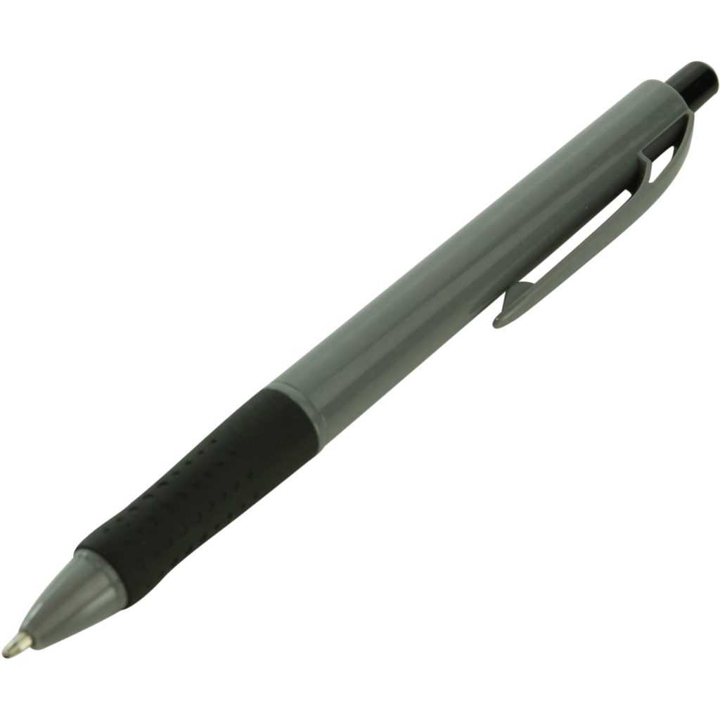 Printed Sunrise Ballpoint Pens - Promotional Pens Singapore - Gifts VV Available in 8 exciting item colors 客製 - Promotional Pens Singapore - Gifts VV Gray / Black Sunrise Ballpoint Pen
