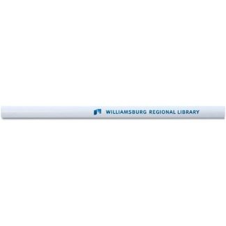 White Super Jumbo Pencil