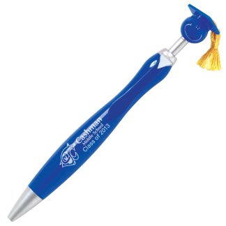 Blue Swanky Graduation Pen