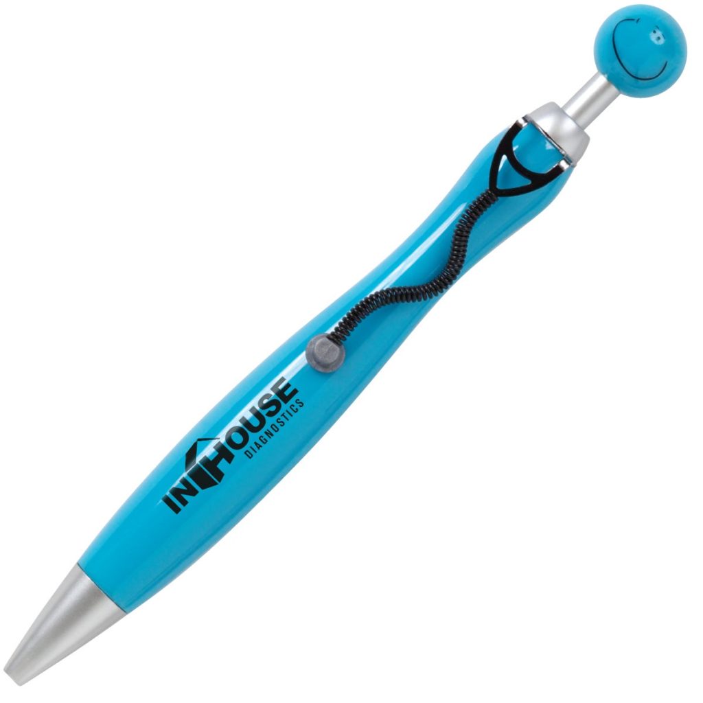 Promotional Swanky Stethoscope Pens - Promotional Pens Singapore - Gifts VV Available in 3 awesome item colors 客製 - Promotional Pens Singapore - Gifts VV Light Blue Swanky Stethoscope Pen