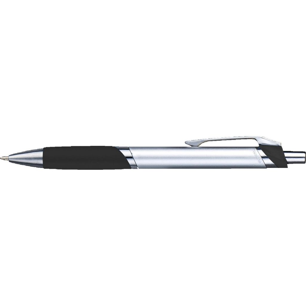 Silver / Black Temple Metallic Pen