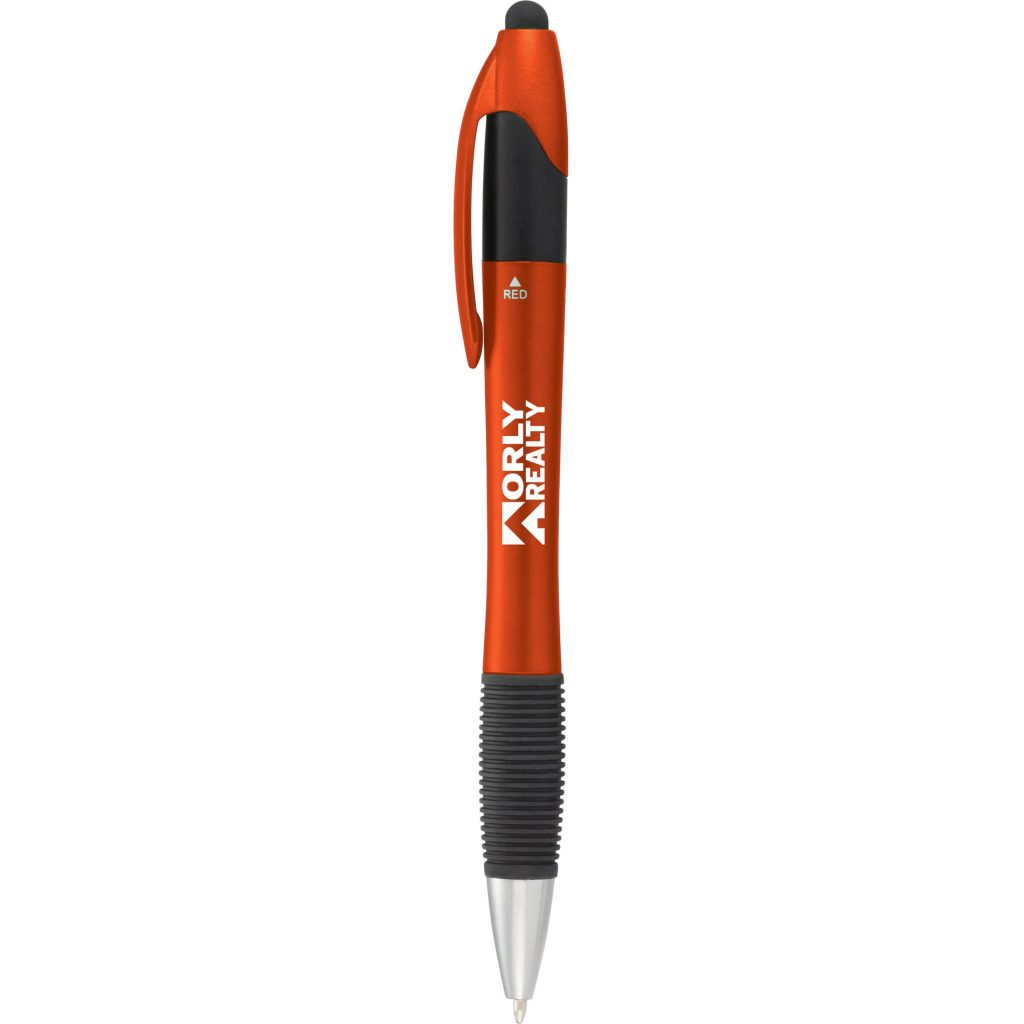 Orange Tempo Multi Ink Pen Stylus