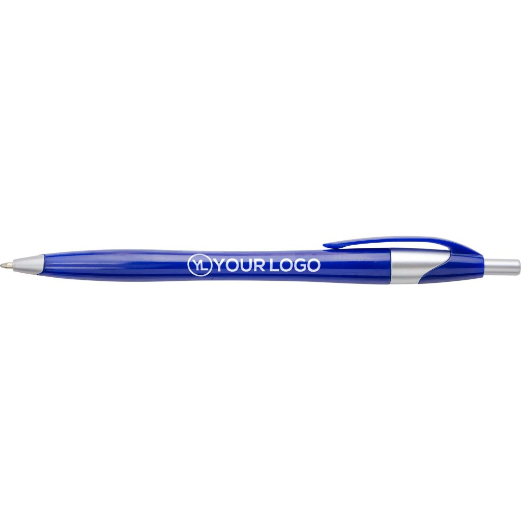 Blue / Silver Cougar Pen