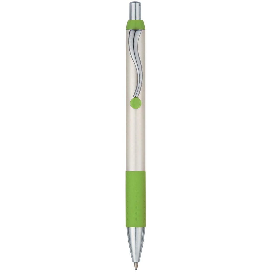 Customised Dream Pens - Promotional Pens Singapore - Gifts VV Available in 7 awesome item colors 客製 - Promotional Pens Singapore - Gifts VV Metallic Pearl White / Lime Dream Pen