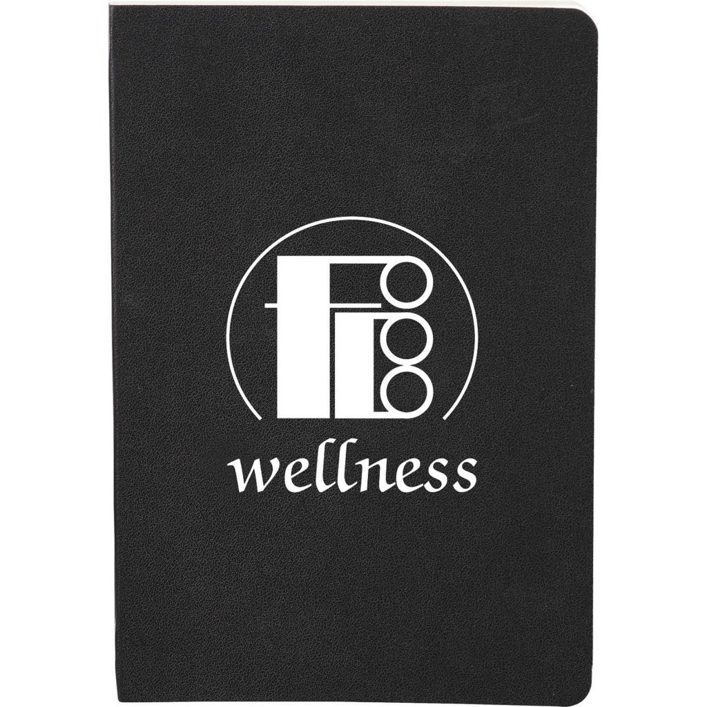 Promotional Inspiration Large Notebooks - Promotional Pens Singapore - Gifts VV Available in 4 exciting item colors 客製 - Promotional Pens Singapore - Gifts VV Black Inspiration Large Notebook