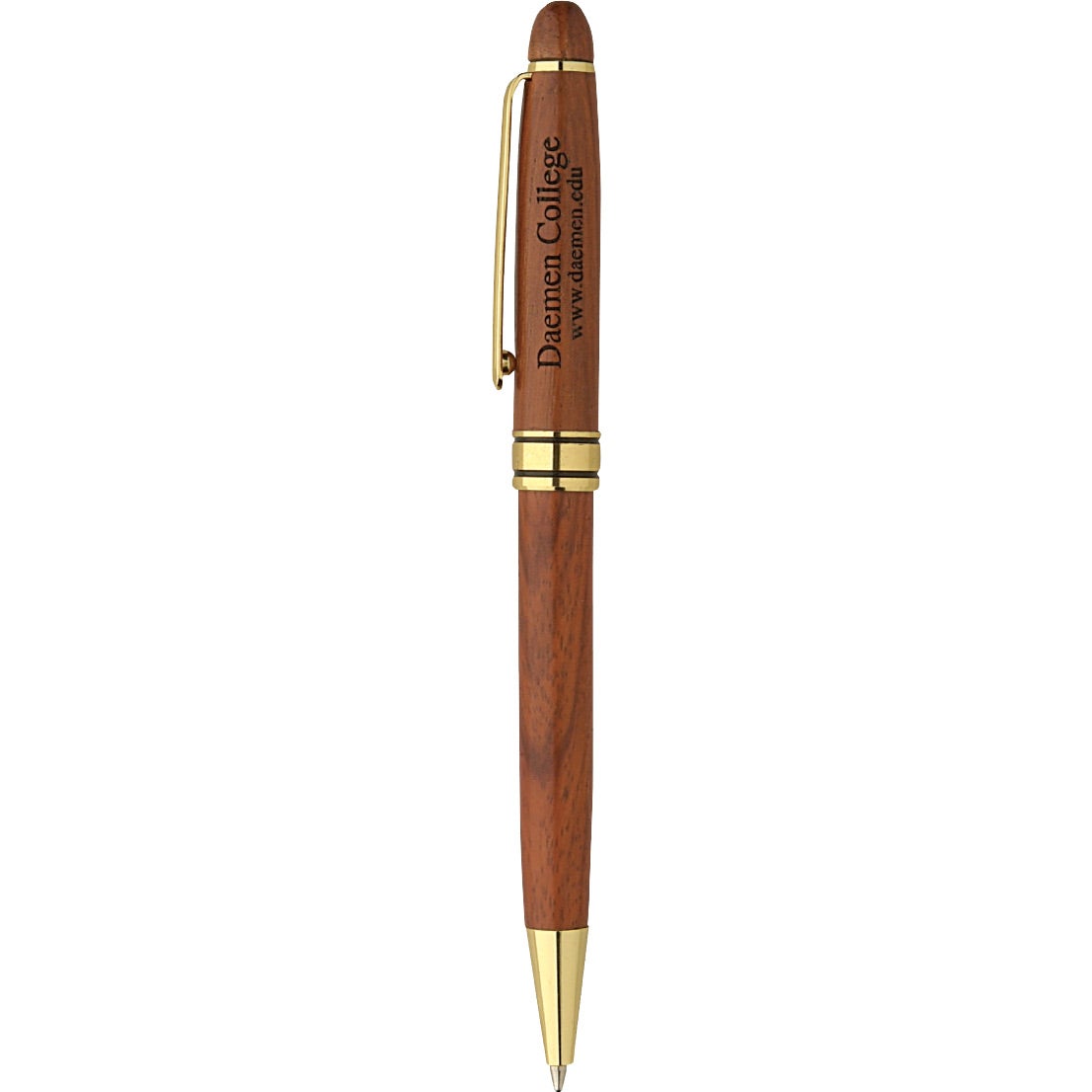 Marketing Milano Blanc Rosewood Ballpoint Pens - Promotional Pens Singapore - Gifts VV Your design screen printed 客製 - Promotional Pens Singapore - Gifts VV Brown Milano Blanc Rosewood Ballpoint Pen