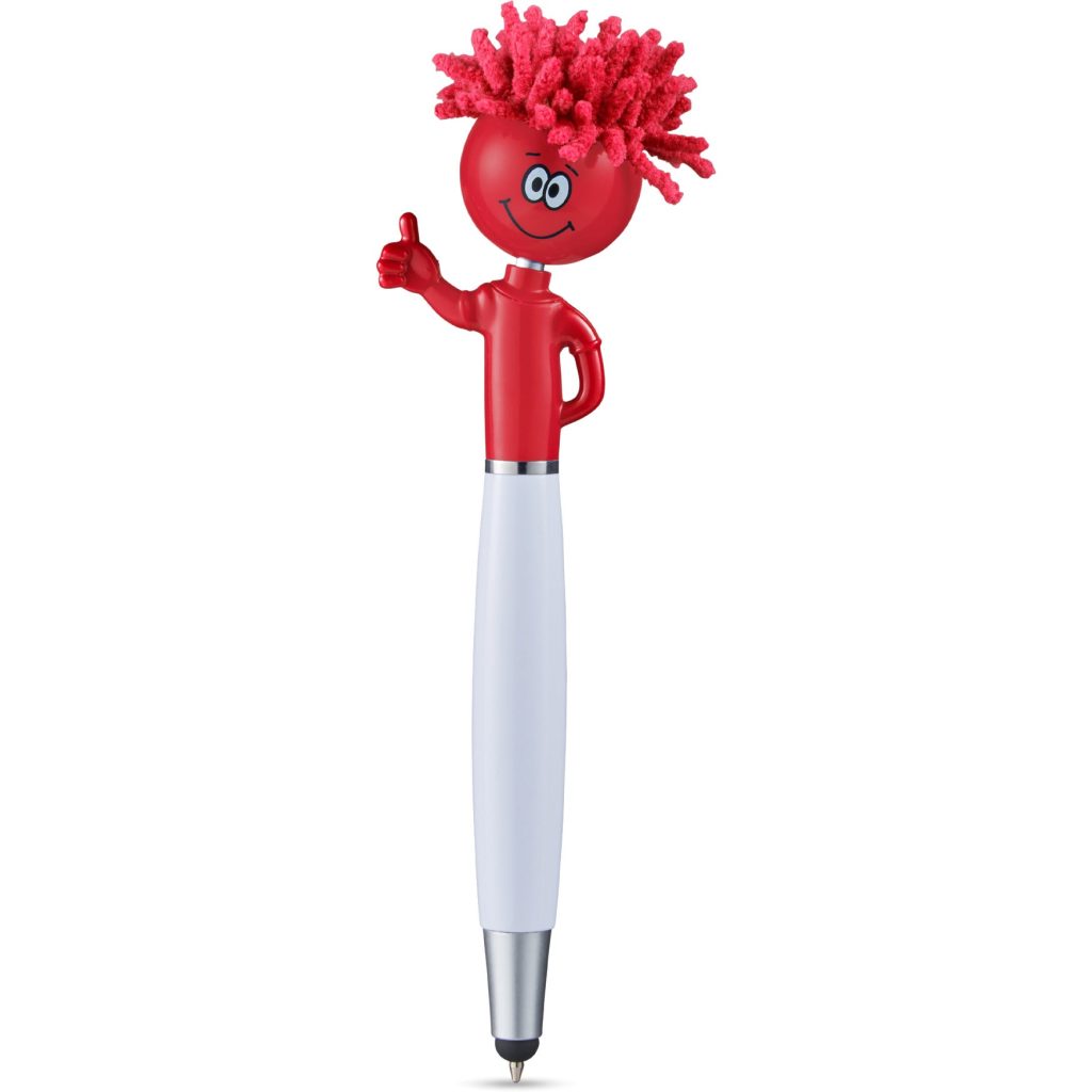 White / Red Thumbs Up Moptoppers Pens