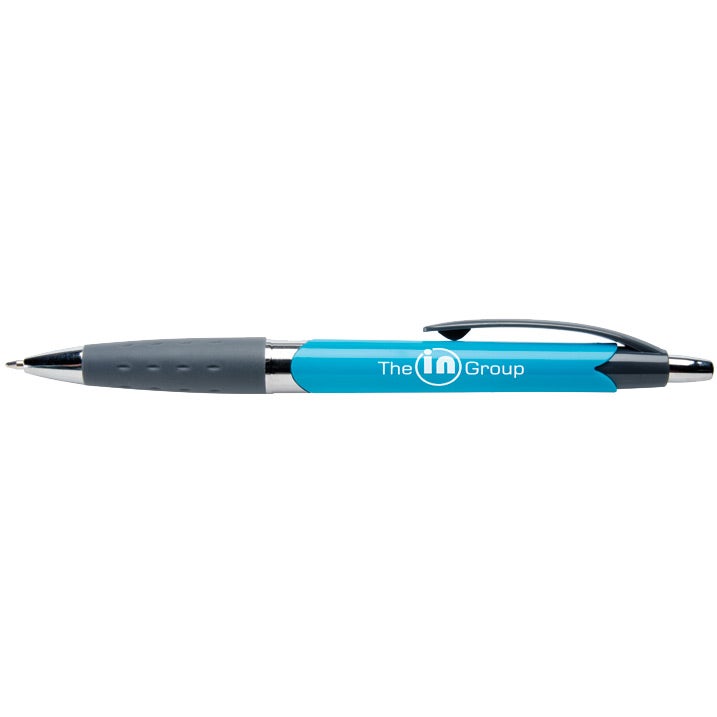 Promotional Torano Pens - Promotional Pens Singapore - Gifts VV Available in 5 awesome item colors 客製 - Promotional Pens Singapore - Gifts VV Island Blue / Gray Torano Pen