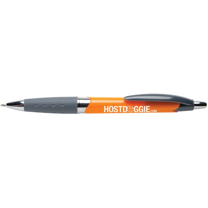 Promotional Torano Pens - Promotional Pens Singapore - Gifts VV Available in 5 awesome item colors 客製 - Promotional Pens Singapore - Gifts VV Orange / Gray Torano Pen