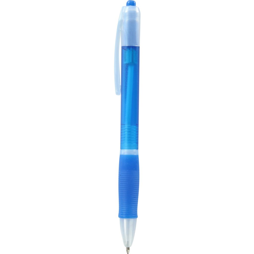 Customised Spectrum Pens - Promotional Pens Singapore - Gifts VV Available in 7 exciting item colors 客製 - Promotional Pens Singapore - Gifts VV Translucent Blue Spectrum Pen