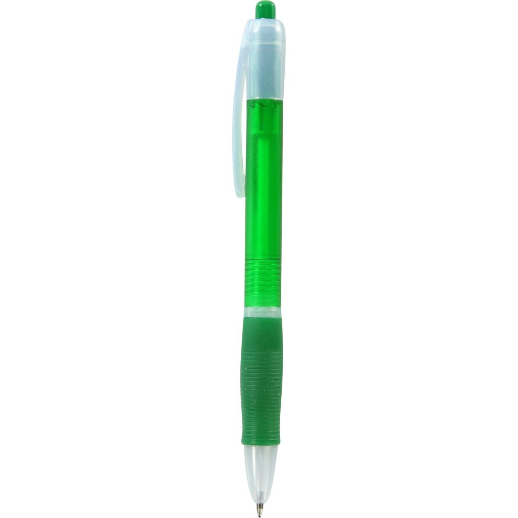 Customised Spectrum Pens - Promotional Pens Singapore - Gifts VV Available in 7 exciting item colors 客製 - Promotional Pens Singapore - Gifts VV Translucent Green Spectrum Pen