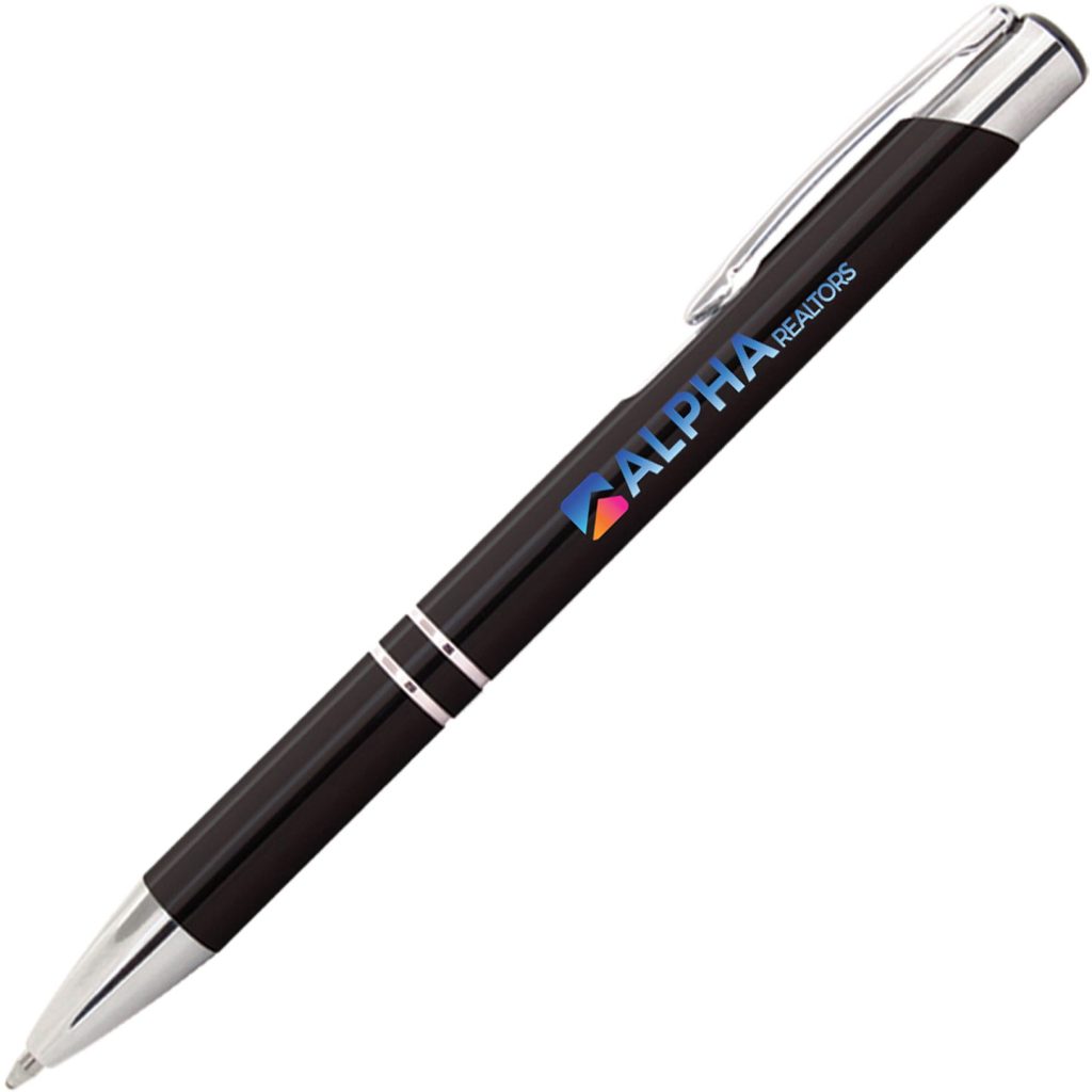 Advertising Tres Chic ColorJet Pens - Promotional Pens Singapore - Gifts VV Free Shipping and Setup 客製 - Promotional Pens Singapore - Gifts VV Black Tres Chic ColorJet Pen
