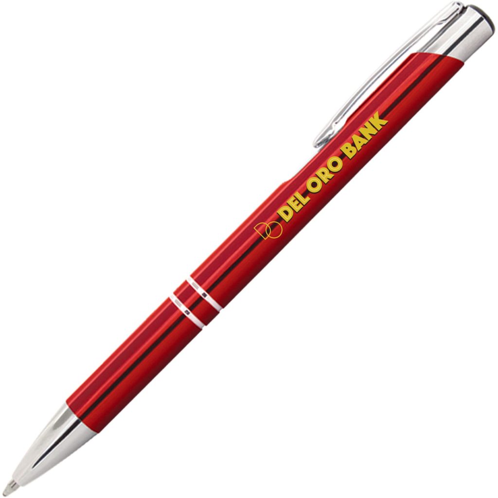 Advertising Tres Chic ColorJet Pens - Promotional Pens Singapore - Gifts VV Free Shipping and Setup 客製 - Promotional Pens Singapore - Gifts VV Bright Red Tres Chic ColorJet Pen