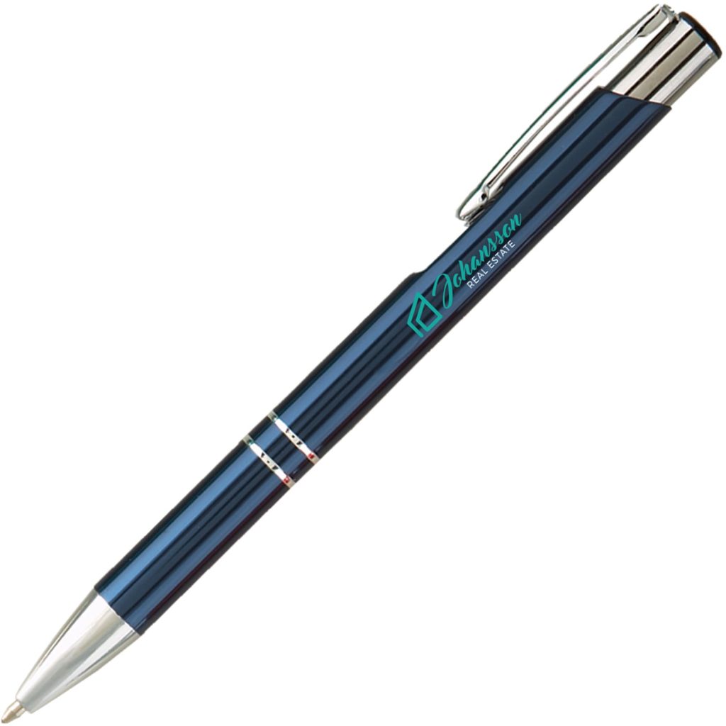 Advertising Tres Chic ColorJet Pens - Promotional Pens Singapore - Gifts VV Free Shipping and Setup 客製 - Promotional Pens Singapore - Gifts VV Navy Tres Chic ColorJet Pen
