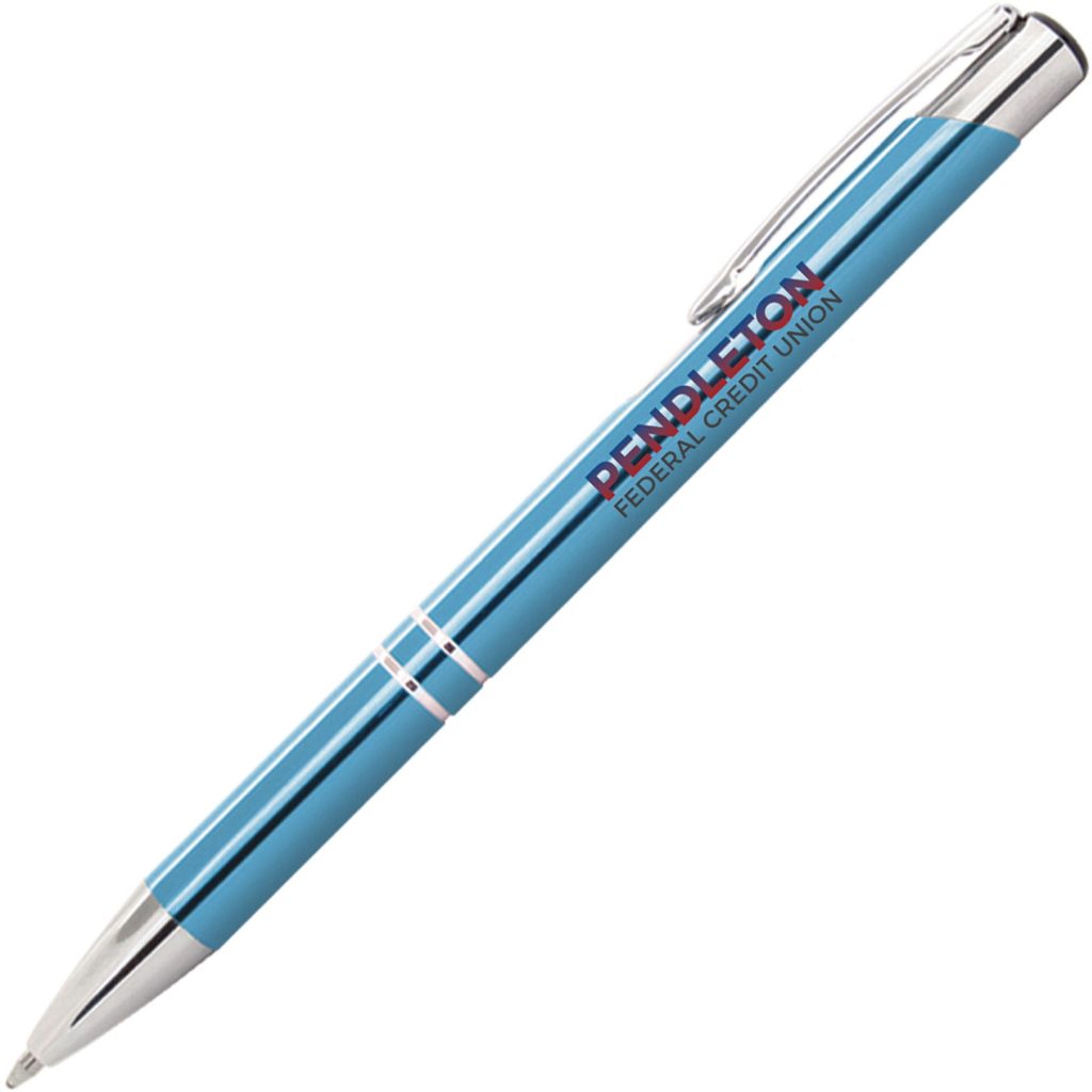 Advertising Tres Chic ColorJet Pens - Promotional Pens Singapore - Gifts VV Free Shipping and Setup 客製 - Promotional Pens Singapore - Gifts VV Light Blue Tres Chic ColorJet Pen