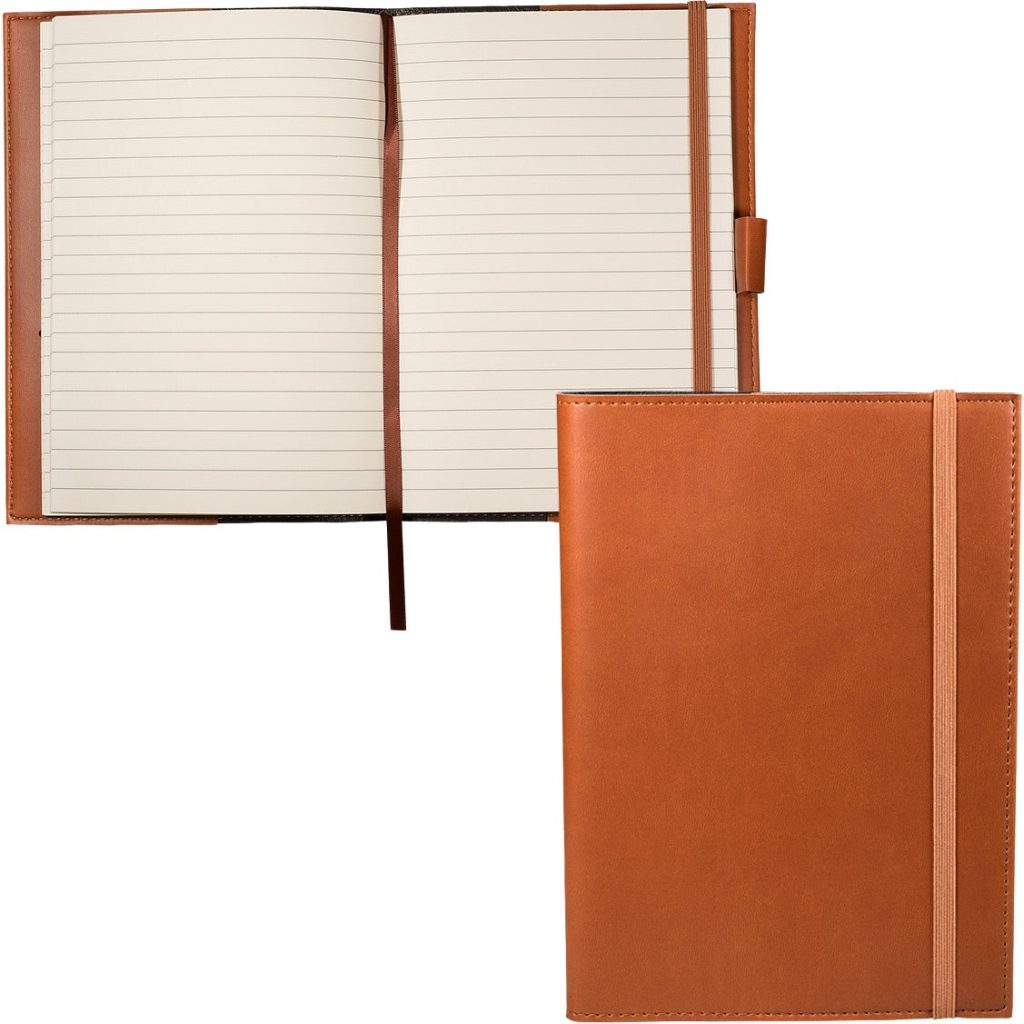 Customized Tuscany Refillable Journals - Promotional Pens Singapore - Gifts VV Available in 7 exciting item colors 客製 - Promotional Pens Singapore - Gifts VV Tan Tuscany Refillable Journal