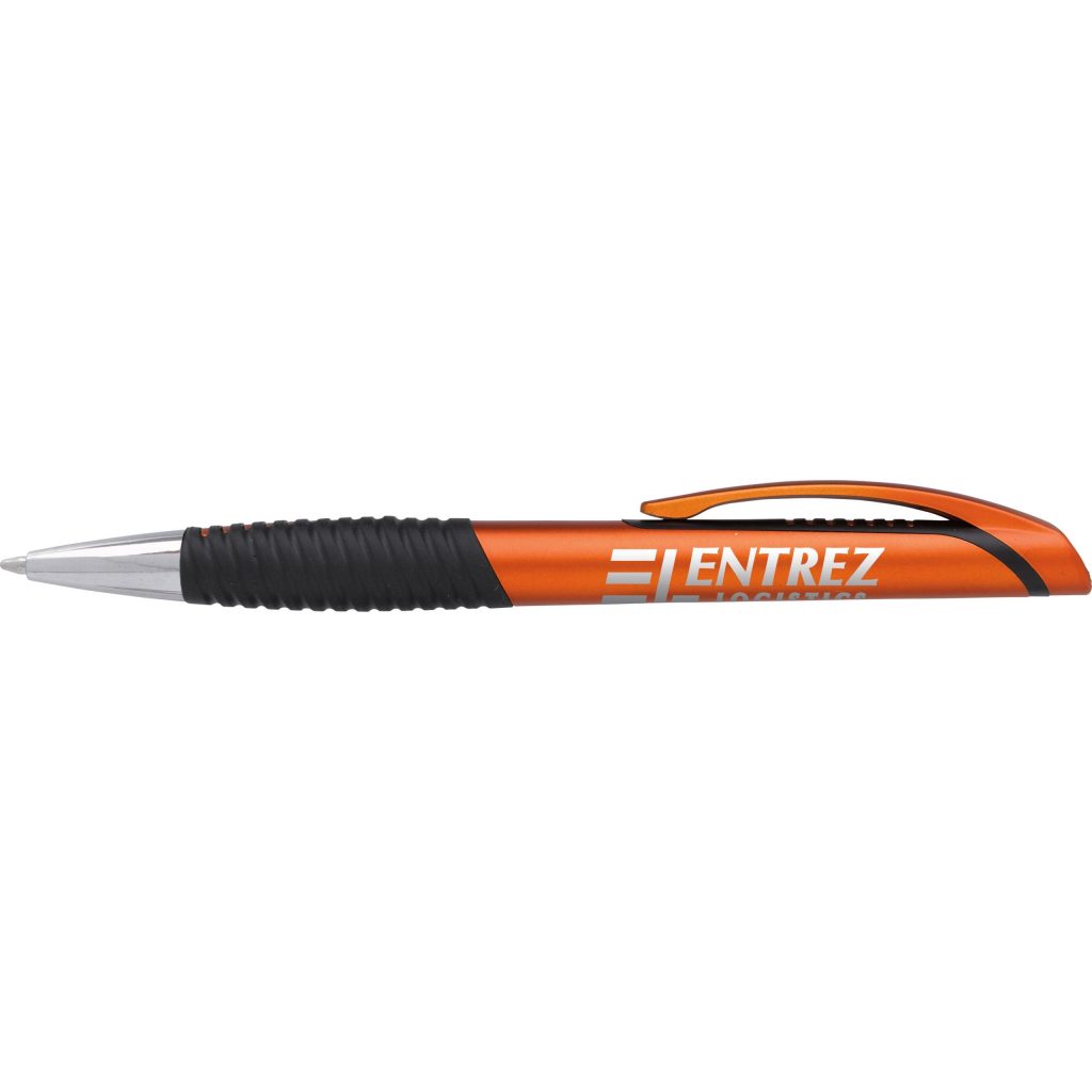 Custom Twiddle Pens - Promotional Pens Singapore - Gifts VV Free Setup 客製 - Promotional Pens Singapore - Gifts VV Orange Twiddle Pen