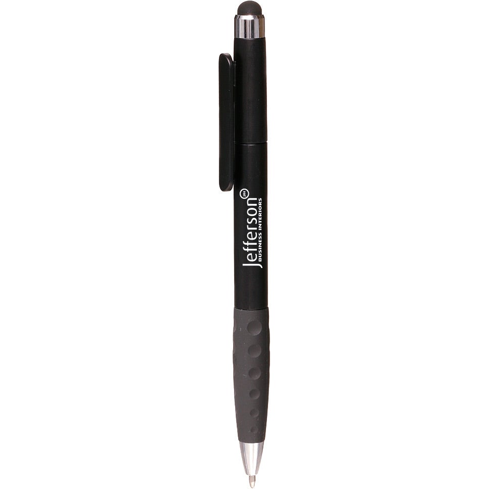 Promotional Twist Plastic Stylus Pens - Promotional Pens Singapore - Gifts VV Available in 4 amazing item colors 客製 - Promotional Pens Singapore - Gifts VV Black Twist Plastic Stylus Pen