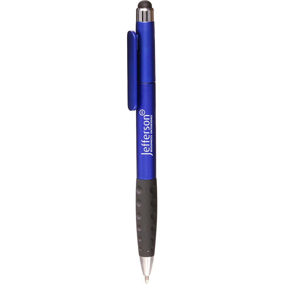 Promotional Twist Plastic Stylus Pens - Promotional Pens Singapore - Gifts VV Available in 4 amazing item colors 客製 - Promotional Pens Singapore - Gifts VV Blue Twist Plastic Stylus Pen