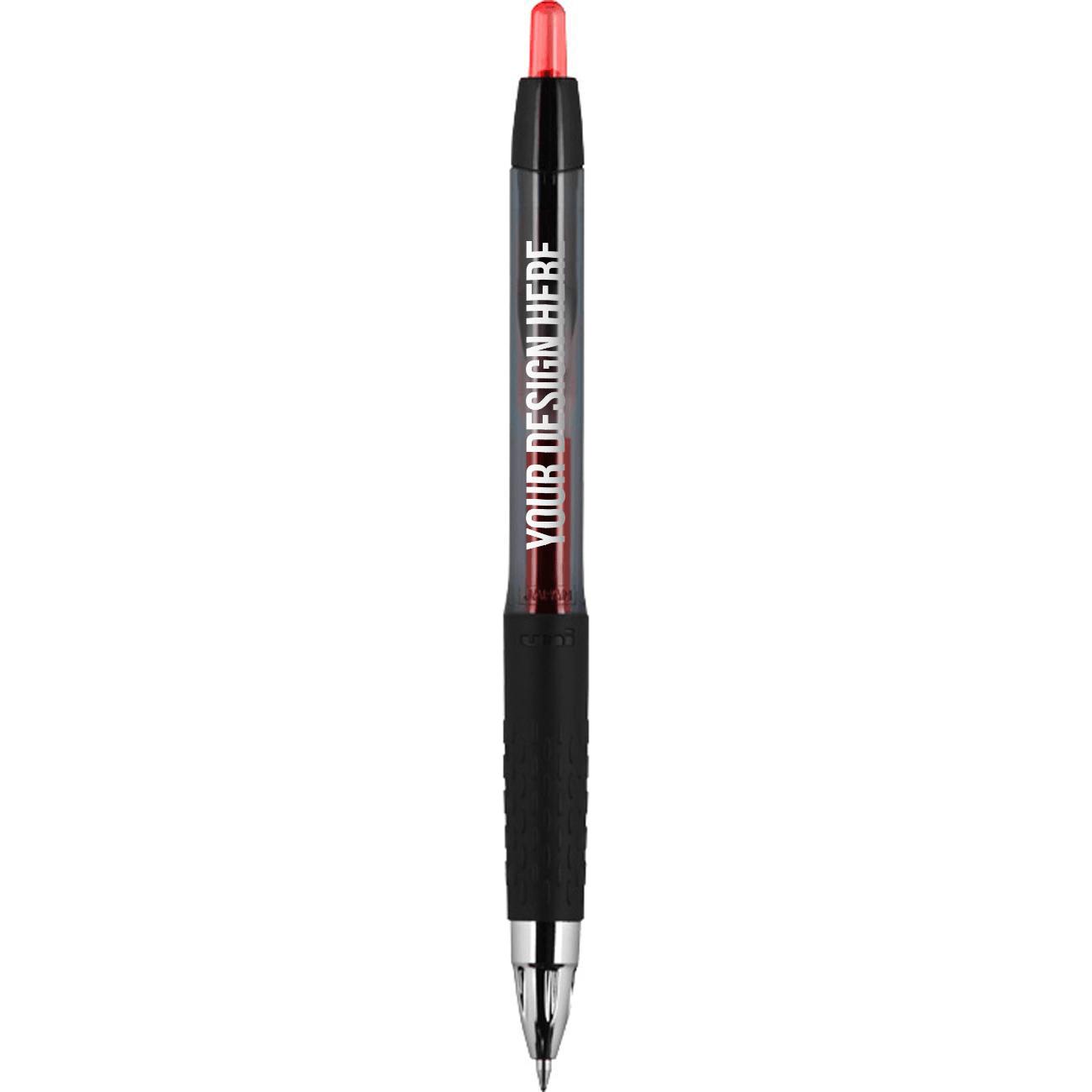 Black / Red uni-ball 207 Gel Pen