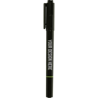 Black uni-ball Combi Highlighter Pen