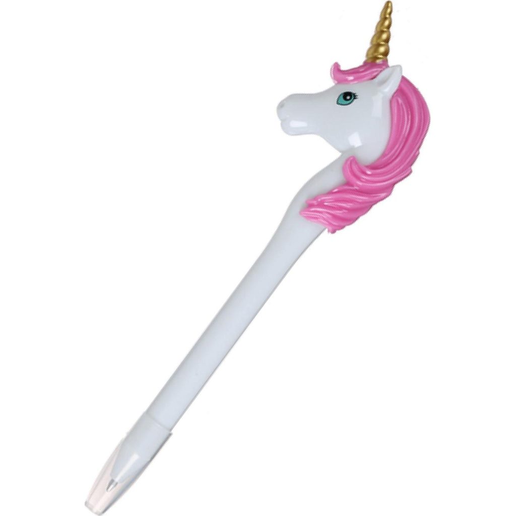 Promotional Unicorn Pens - Promotional Pens Singapore - Gifts VV Available in 2 exciting item colors 客製 - Promotional Pens Singapore - Gifts VV White / Pink Unicorn Pen