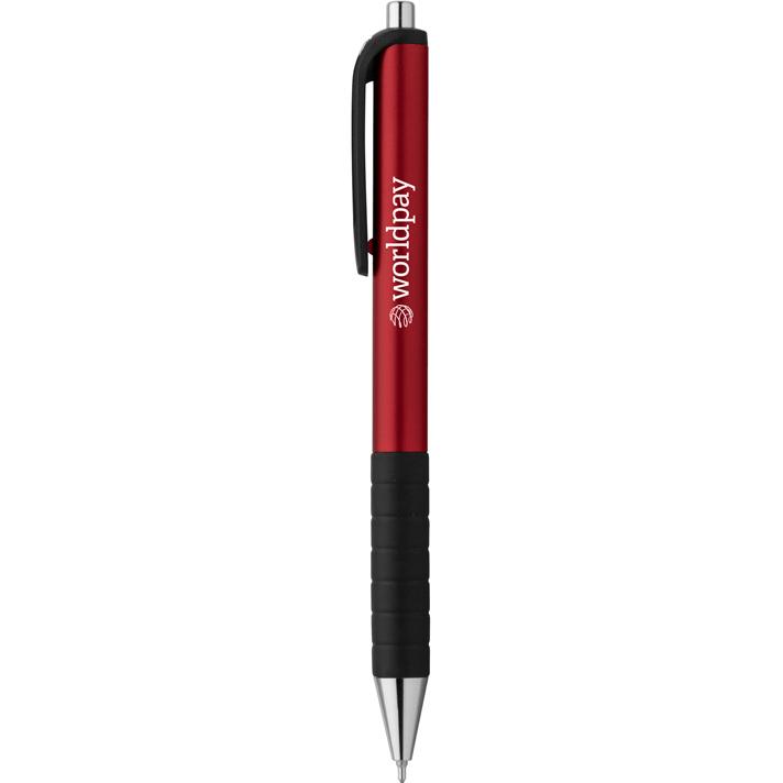 Customised Union Hybrid Writing Ballpoint Pens - Promotional Pens Singapore - Gifts VV Available in 7 exciting item colors 客製 - Promotional Pens Singapore - Gifts VV Red Union Hybrid Writing Ballpoint Pen