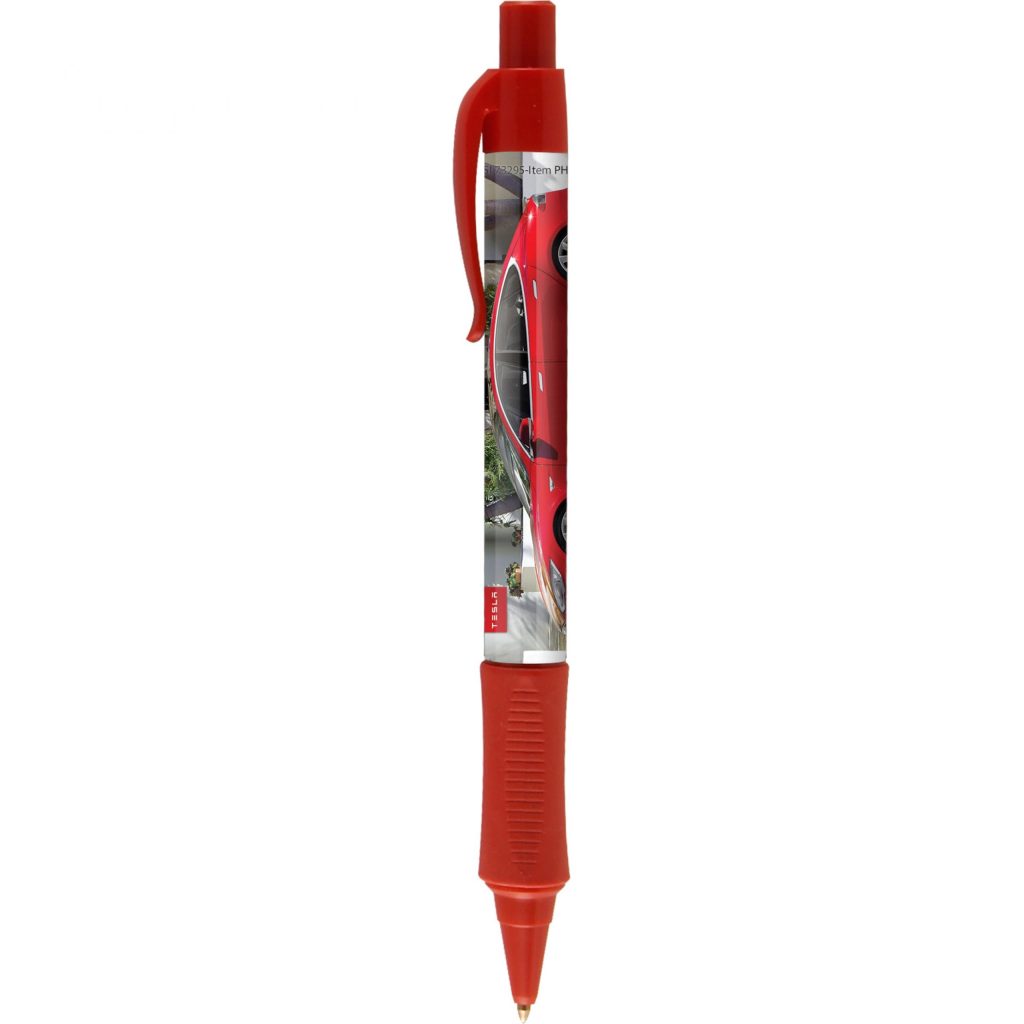 Logo Vision Brights Plus Pens - Promotional Pens Singapore - Gifts VV Free Shipping and Setup 客製 - Promotional Pens Singapore - Gifts VV Red Vision Brights Plus Pen