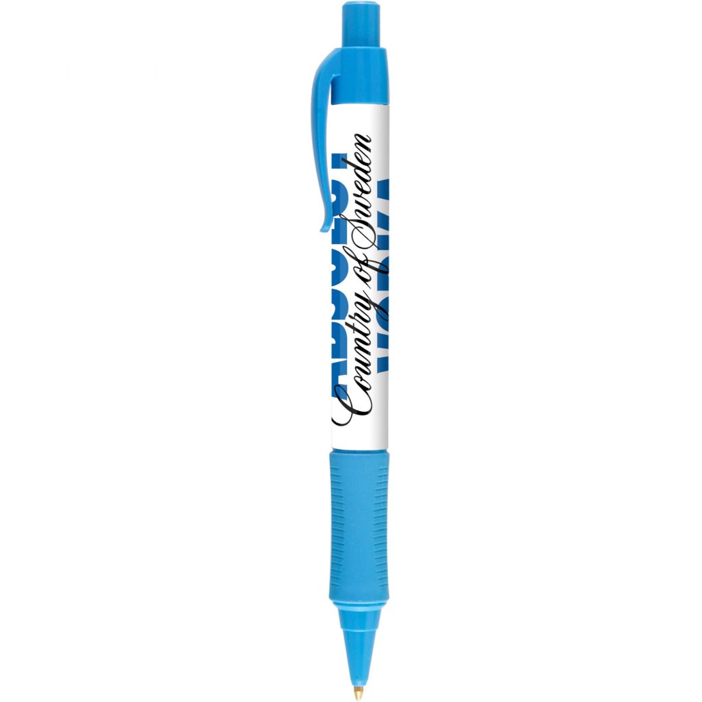 Logo Vision Brights Plus Pens - Promotional Pens Singapore - Gifts VV Free Shipping and Setup 客製 - Promotional Pens Singapore - Gifts VV Blue Vision Brights Plus Pen