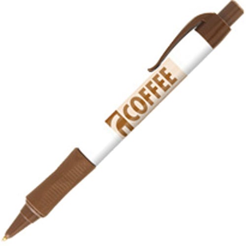 Logo Vision Brights Plus Pens - Promotional Pens Singapore - Gifts VV Free Shipping and Setup 客製 - Promotional Pens Singapore - Gifts VV Brown Vision Brights Plus Pen
