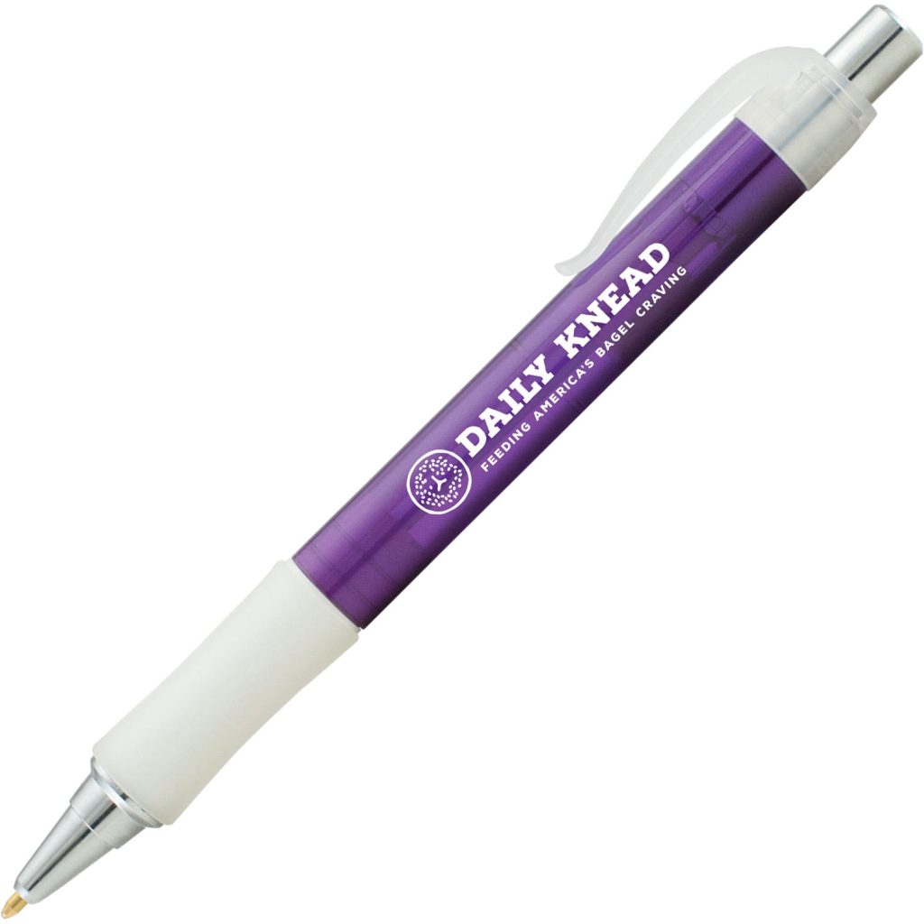 Purple / Clear Frost Vision Crystal Pen