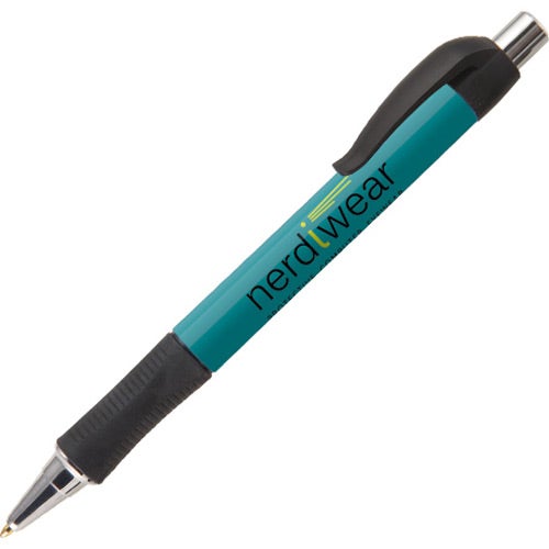 Logo Vision Grip Pens - Promotional Pens Singapore - Gifts VV Free Shipping and Setup 客製 - Promotional Pens Singapore - Gifts VV Teal Vision Grip Pen