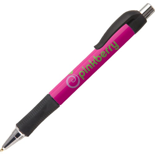Logo Vision Grip Pens - Promotional Pens Singapore - Gifts VV Free Shipping and Setup 客製 - Promotional Pens Singapore - Gifts VV Magenta Vision Grip Pen