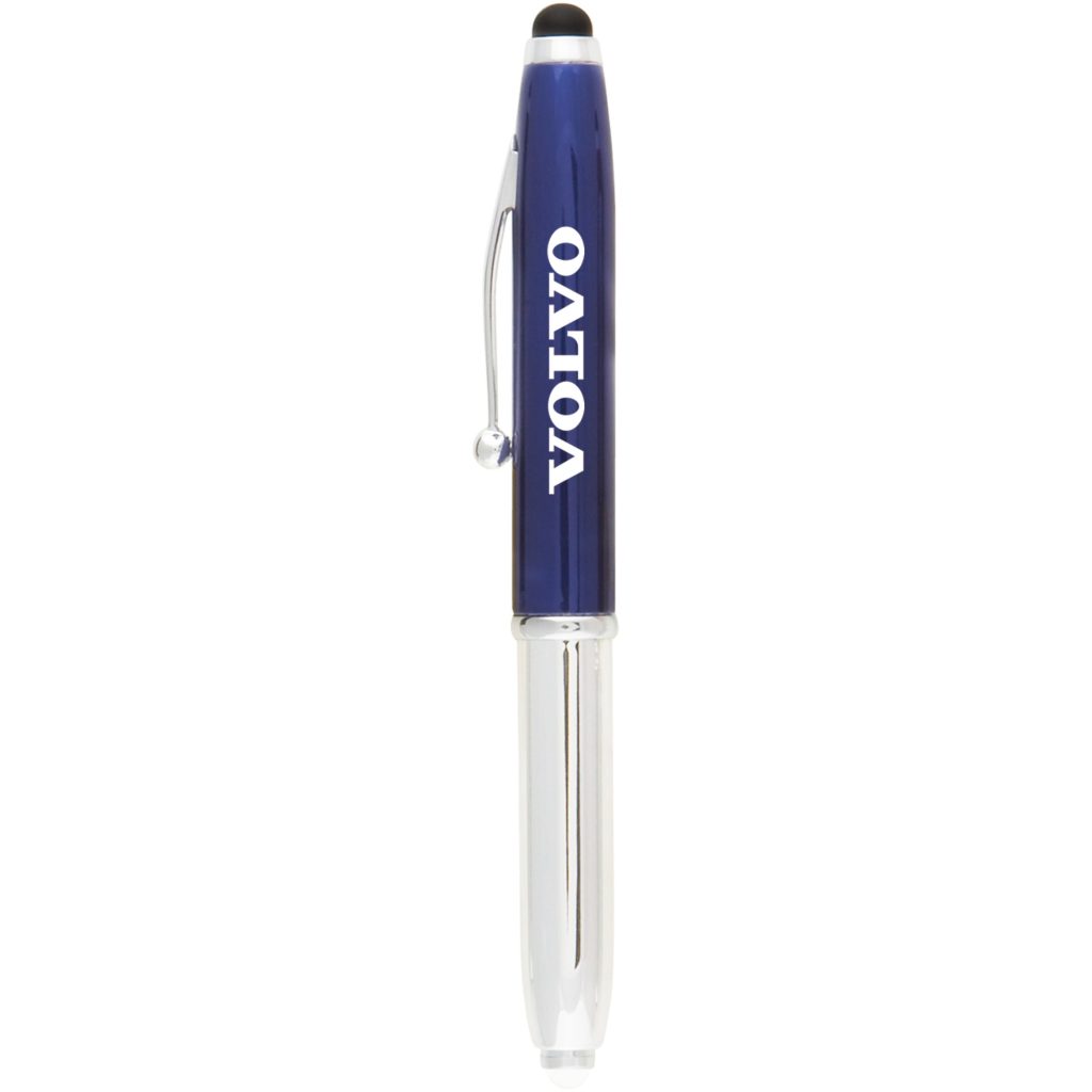 Logo Vivano Stylus Pens - Promotional Pens Singapore - Gifts VV Free Shipping and Setup 客製 - Promotional Pens Singapore - Gifts VV Blue / Silver Vivano Stylus Pen