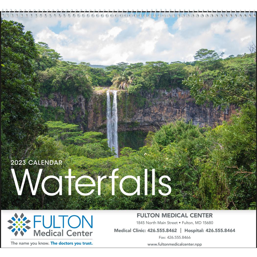 Customized Waterfalls Appointment Calendars - Promotional Pens Singapore - Gifts VV Free Setup 客製 - Promotional Pens Singapore - Gifts VV See Item Waterfalls Appointment Calendar