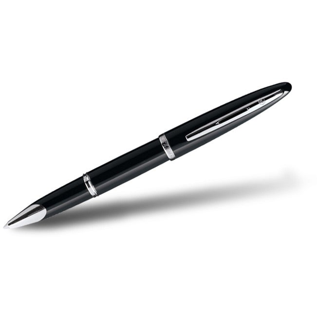 Printed Waterman Carène Roller Pens - Promotional Pens Singapore - Gifts VV Free Setup 客製 - Promotional Pens Singapore - Gifts VV Black / Silver Waterman Carène Roller Pen