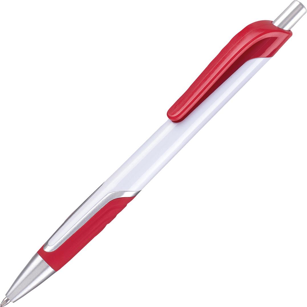 Red / White Wedge Pen