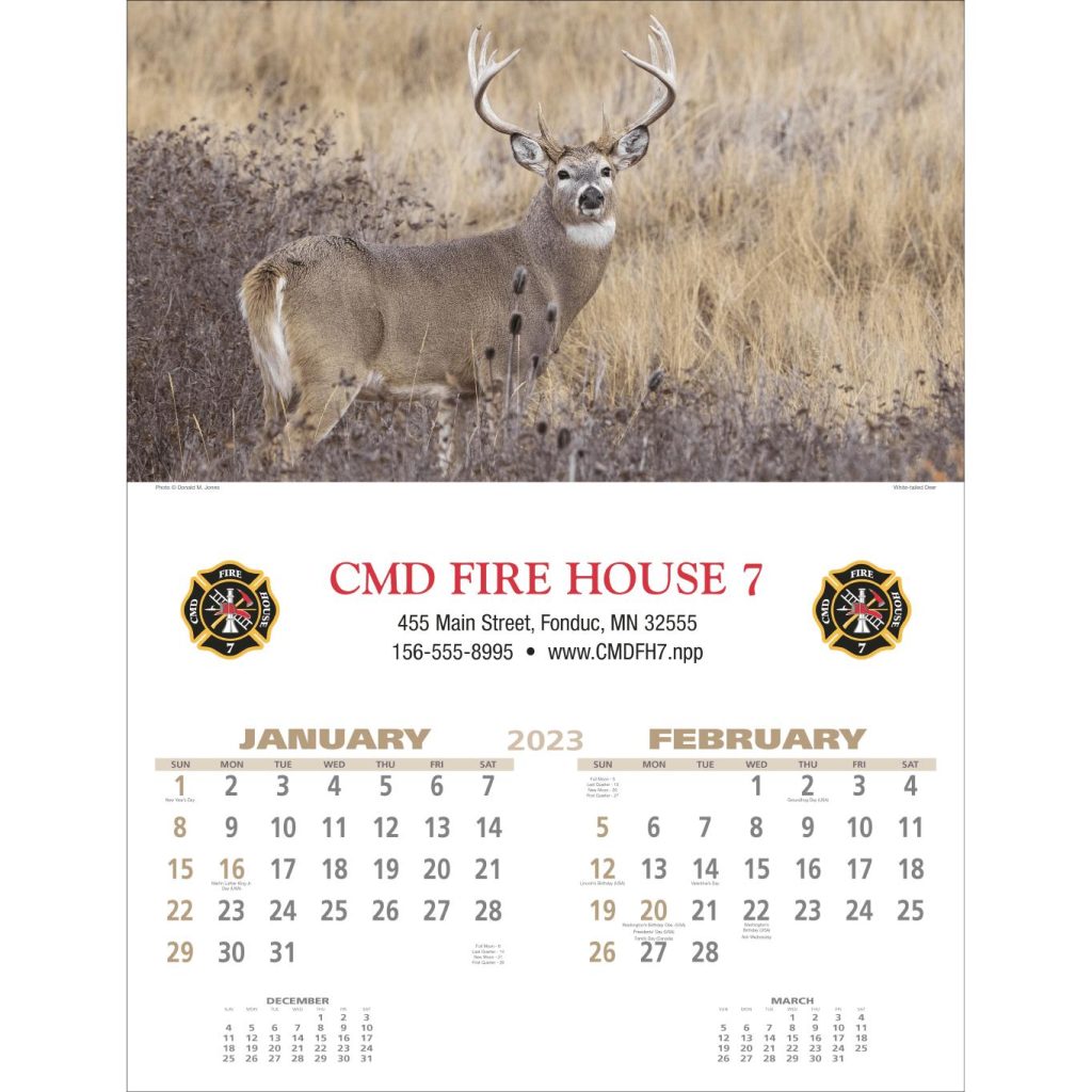 See Item Wildlife Executive Calendar