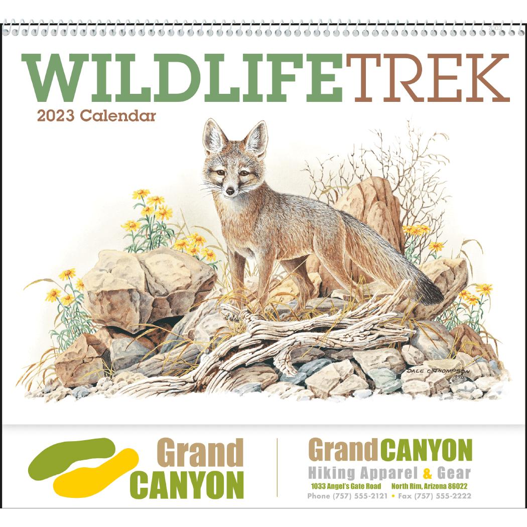 Giveaway Wildlife Trek Calendars - Promotional Pens Singapore - Gifts VV Free Setup 客製 - Promotional Pens Singapore - Gifts VV See Item Wildlife Trek Calendar