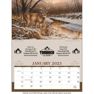 See Item Wildlife Art - Executive Calendar